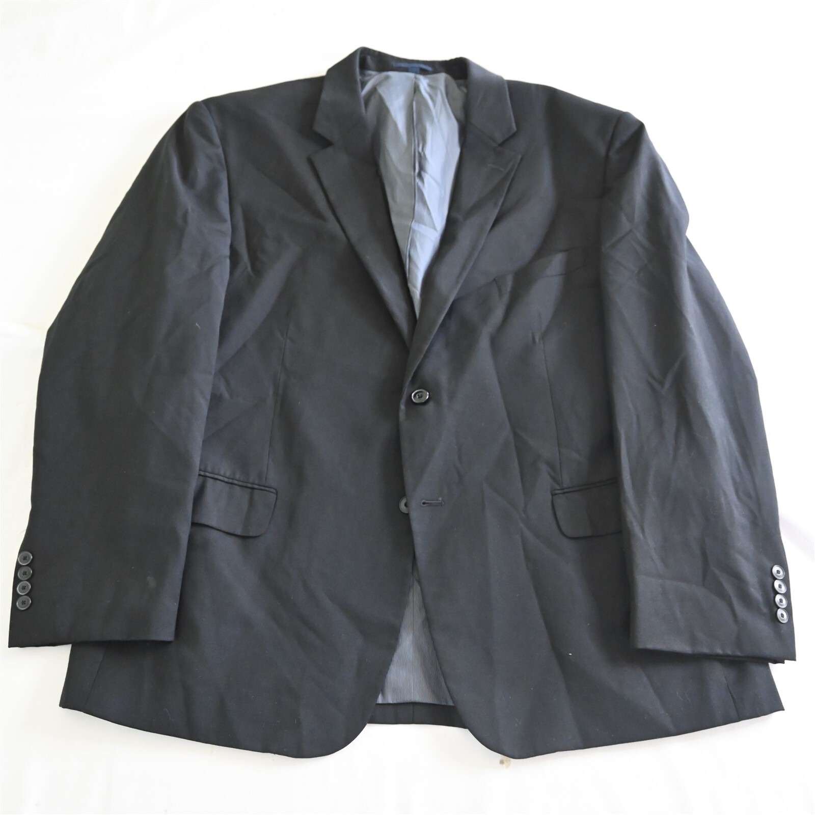 Jos A Bank 50r Black 1905 Stretch Tailored Mens Blazer Sport Coat Suit Jacket